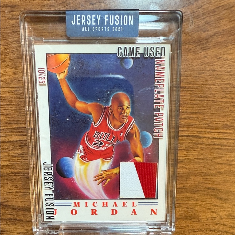 Michael Jordan Game Used Jersey Card